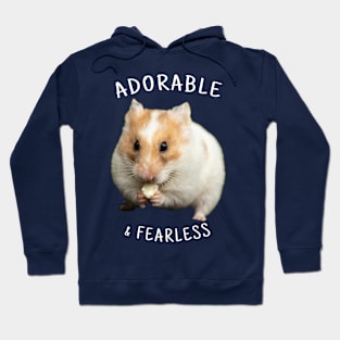 Adorable & Fearless (White Text) Hoodie